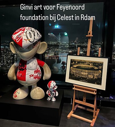 Veilingitems, Feyenoord Foundation, Celest, GINVI artgallery, My Little Friends,