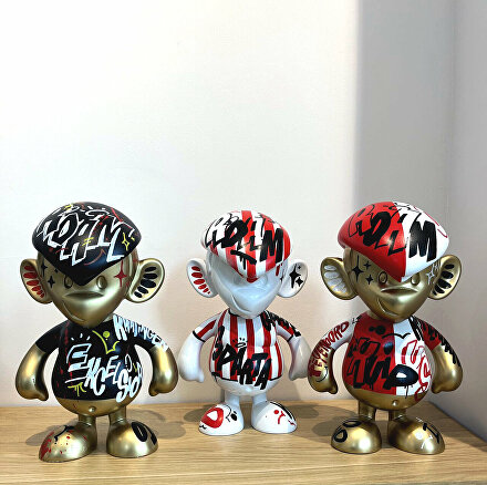 GINVI Art Gallery, GINVI Rotterdam, kunst galerie Rotterdam, unieke kunstwerken Rotterdam, handbeschilderde beelden, exclusieve kunstobjecten, graffiti kunst beeld, street art sculpturen, limited edition kunst, Binkie Rotterdam, Binkie kunstwerk, Binkie beeldje, Binkie voetbal editie, Binkie Feyenoord, Binkie Sparta, Binkie Excelsior, Rotterdam voetbal kunst, voetbal kunstobject, kunst voor voetbalfans, unieke sport kunst, Feyenoord kunst Rotterdam, Excelsior kunst Rotterdam, Sparta kunst Rotterdam, Rotterdamse voetbal kunst, Rotterdam voetbal clubs kunst, kunstwerken voetbal Rotterdam, kunst kopen Rotterdam, kunst op maat laten maken, gepersonaliseerd kunstwerk, kunst cadeau voetbal, kunst voor sportclubs, kunst bestellen Rotterdam
