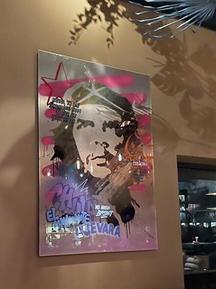 che cheguevara graffiti art graffitiart chegraffiti ginvi vandyson artgallery cutsommade maatwerk art