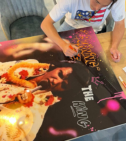 Elvis Elvispresley Elvisposter  Elvispresleykunstwerk, artprint graffitiart modernart artgallery rotterdamart, epoxykunstwerk, resinart, uniekschilderij