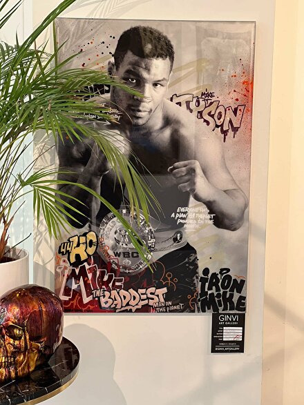 miketyson, boxer, miketysonkunstwerk, mikeysonschilderij, boxingart, graffittiart, handgemaakt, handmadeartwork