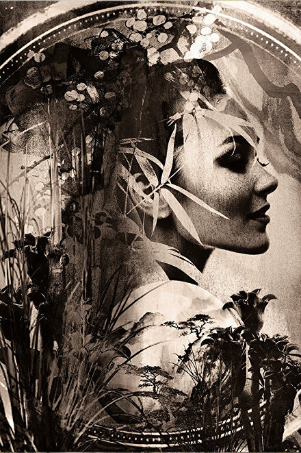 Apien schilderij, stoer zwart-wit portret, moderne wanddecoratie vrouw, kunst met Aziatische invloeden, mixed media schilderij, handgemaakt kunstwerk, schilderij met bladgoud of epoxy, hotel chique kunst, kunst met bamboe en bloemen, wandkunst op maat, kunst kopen Rotterdam, schilderij Alexandrium, kunst Capelle aan den IJssel, wanddecoratie Barendrecht, moderne kunst Ridderkerk, luxe schilderij Zuid-Holland, GINVI Art Gallery Rotterdam