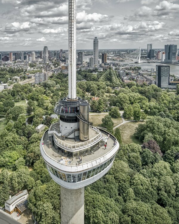 Skyline, Skylinerotterdam, Euromast, ondergaandezonvanafdeeuromast, euromastsunset, euromastvieuw, klauslucas, GINVI