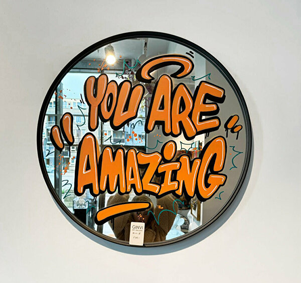 spiegel, morrorquote, spiegeltekst, graffitiquote, graffitiart, handgemaakt, custommade, kunst op maat, ginvi, spiegelkunst, kunst kopen rotterdam, schilderij rotterdam, schilderijk capelle aan den ijssel kopen, schilderij kopen barendrecht, schilderij kopen alexandrium, schilderijkopen den haag