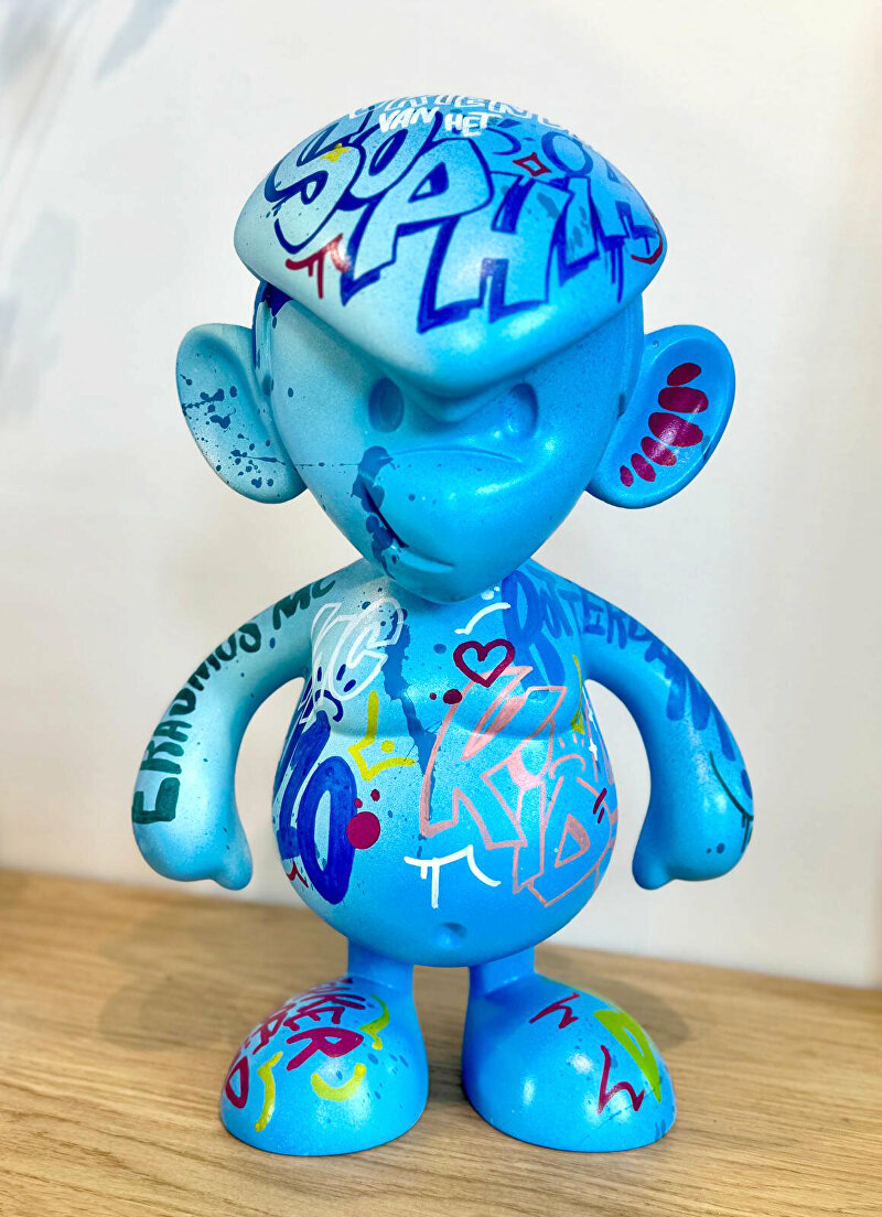 Binkie, Stichting Vrienden van het Sophia, graffiti art,  vandyson, rotterdamar,t 010art, artofrotterdam, kunst op maat, ginvi, art gallerij, schilderijkopen rotterdam