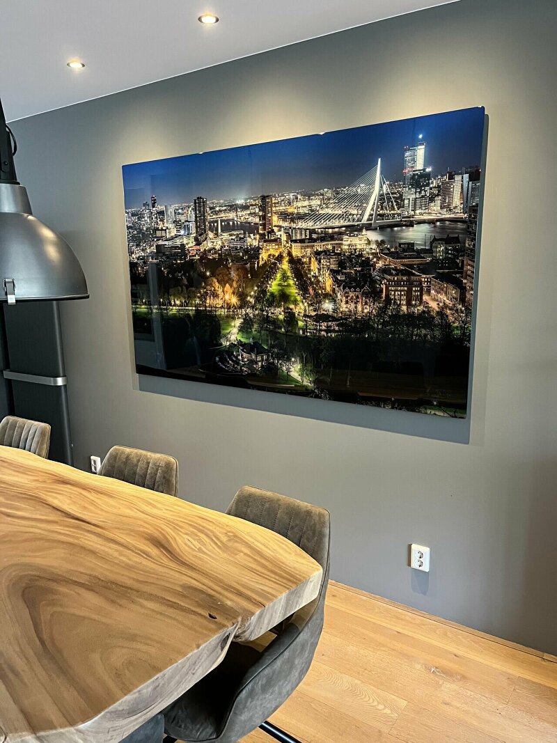 Rotterdam, Foto, Schilderij, GINVI, Wim van de Water, kunst op maat, epoxy kunst, epoxy schilderij, luxe schilderij rotterdam, eigenfoto met epoxy