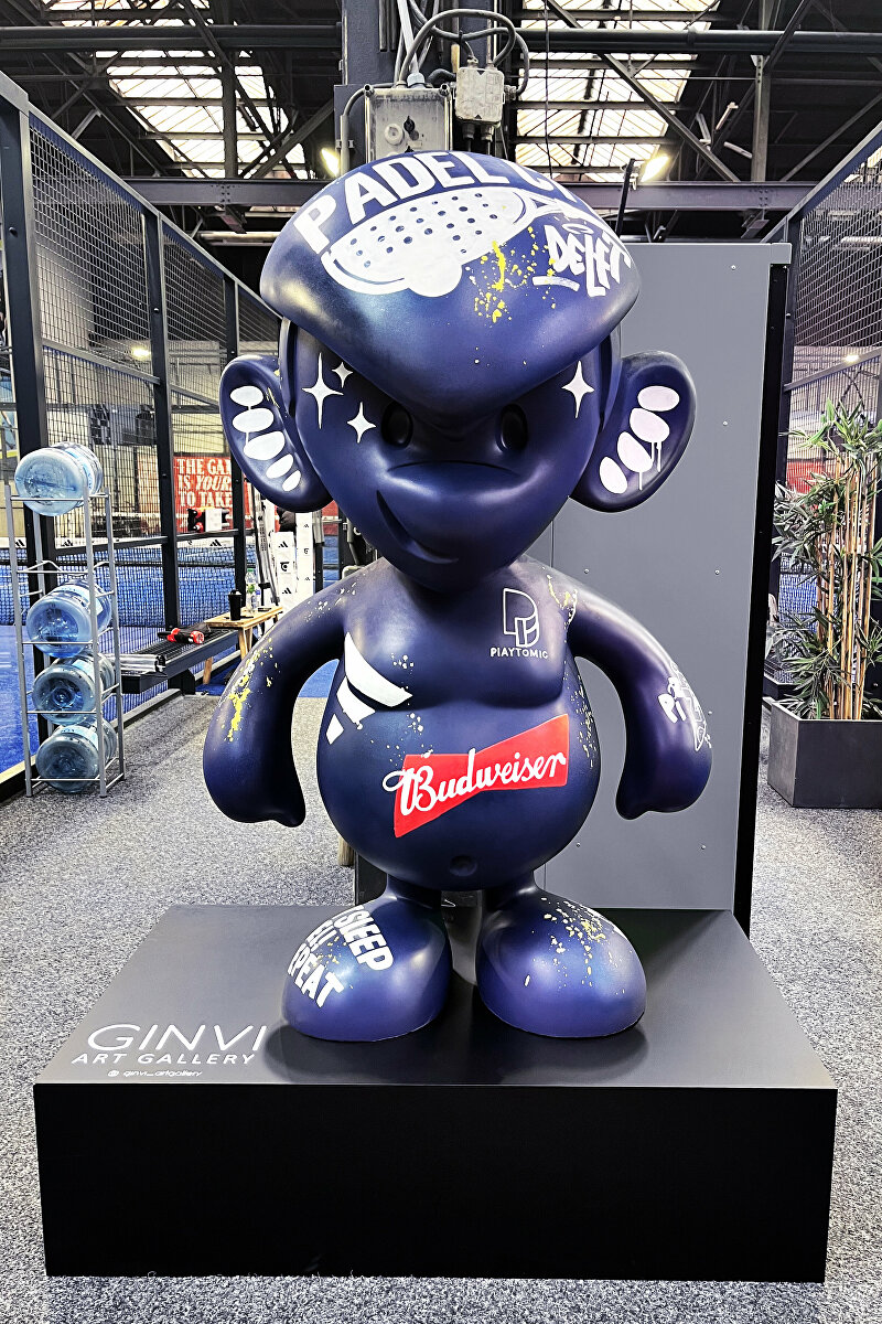 Binkie, binkiexl, padel, padelcity, padelcitydelft, graffiti art,  vandyson, rotterdamart, 010art, artofrotterdam, kunst op maat, ginvi, art gallerij, schilderijkopen rotterdam